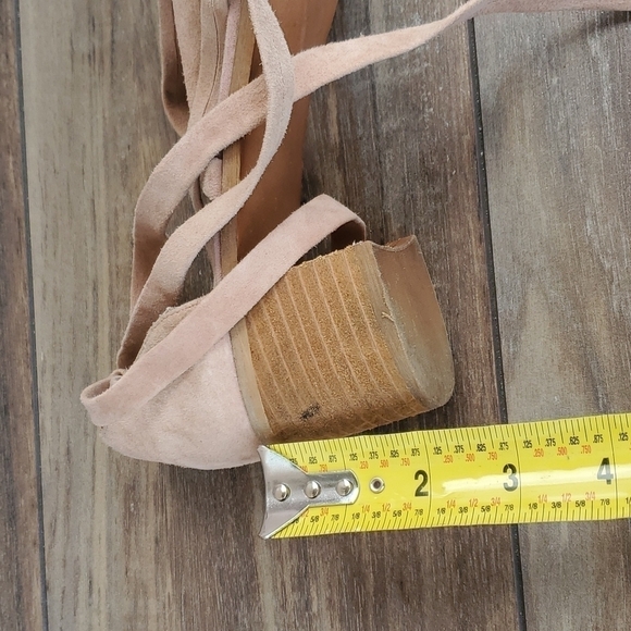 Steve Madden Blush Lace Up Sandals - Picture 13 of 13